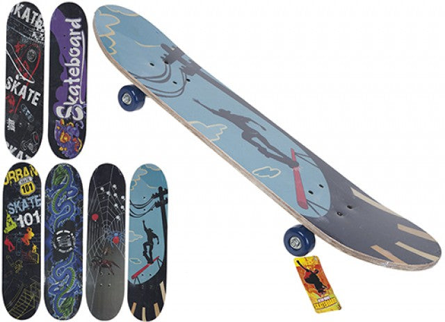 Skateboard Wooden 79X20Cm