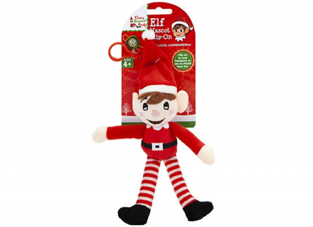 Plush Elf With Clip