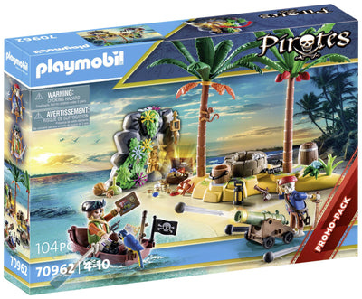 Playmobil - Pirates Treasure Island With Skeleton - 70962