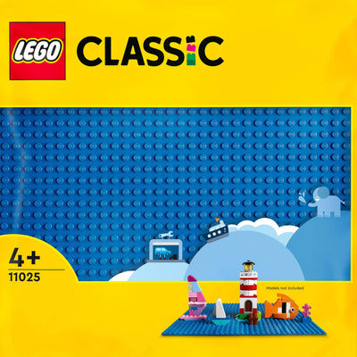 Lego Classic - Blue Building Plate 11025