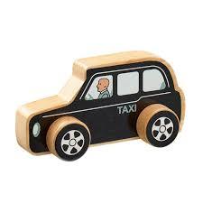 Wooden Friction Taxi 