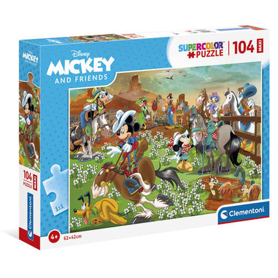Puzzle - Disney Mickey And Friends Maxi Puzzle 104Pcs