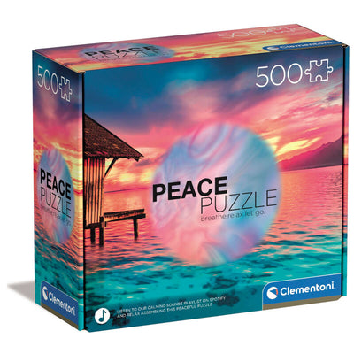 Clementoni Peace Puzzle X500Pcs Living The Present - 35120