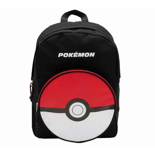 Pokemon Pokeball 1 Zip Backpack 42Cm - Fit A4 Size