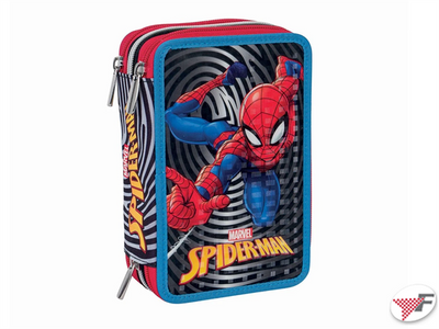 Spider Man 3 Zip Filled Pencil Case
