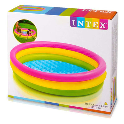 Intex Sunset Glow Baby Pool - 147 X 33 Cm