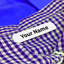 Custom Iron-on Labels (30 x 13mm - 52 pcs)