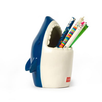 Ceramic Shark Pen Holder