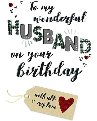 Wonderful Husband On Your Birthday 