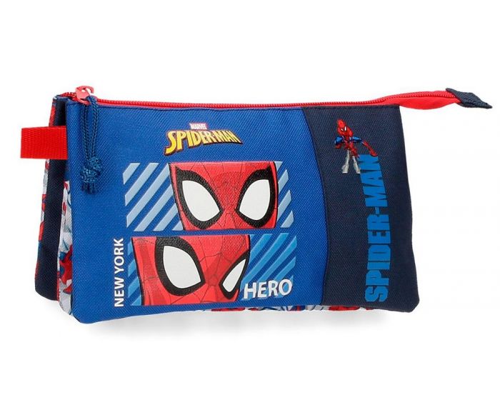 Marvel 3 In 1 Pencil Case Spiderman Hero 