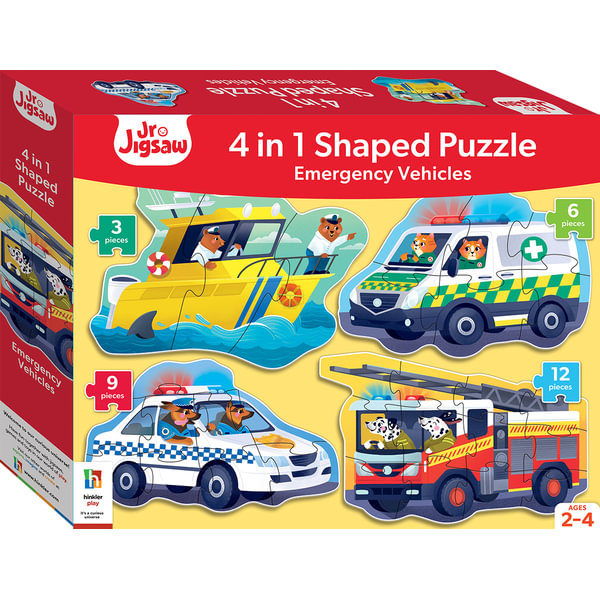 Junior Jigsaw 4 In1 Emergency