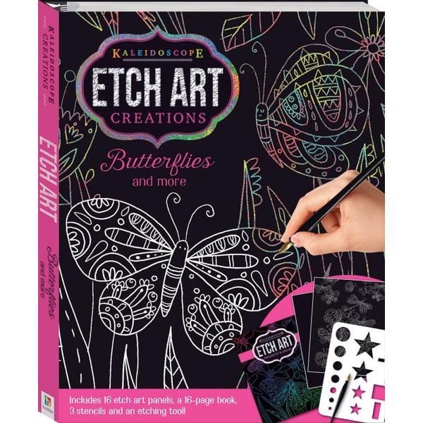 Kaleidoscope Etch Art Creations - Butterflies And More