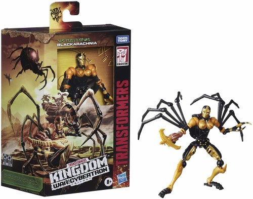 Transformers Kingdom War For Cybertron Cheetor Black Arachnia