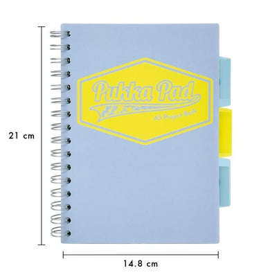 Pukka Pad Project Book A5 Pastel Blue