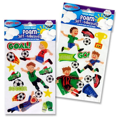 Foam Sticker 3D Soccer