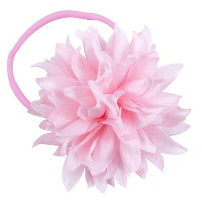 Pink Poppy Hair Rubber Band