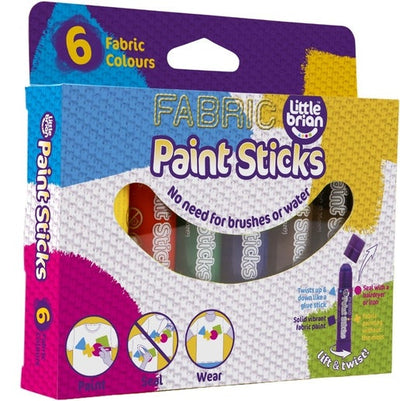 Little Brian Fabric Paint Sticks 