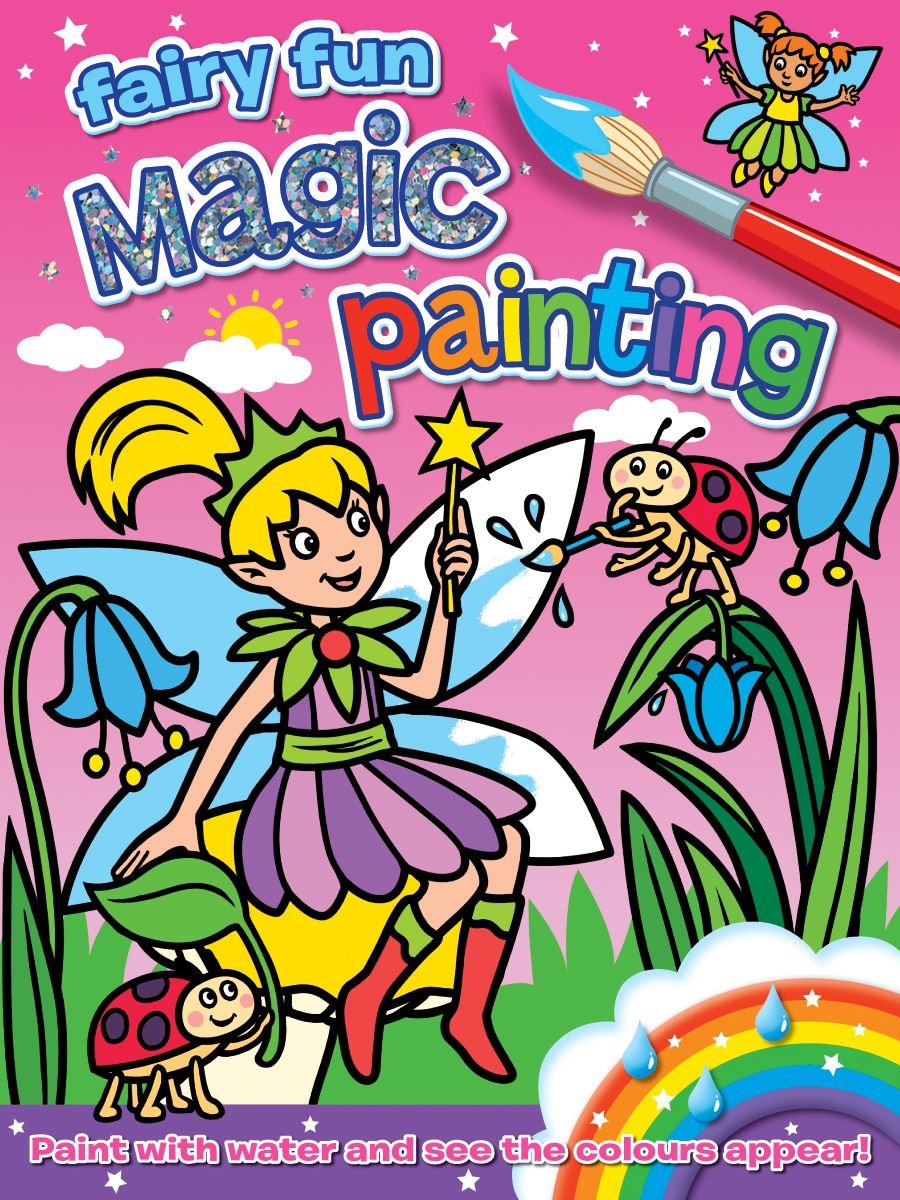 Magic Painting Dinosaurs By Angela Hewitt