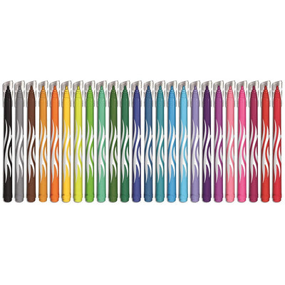 Washable Felt-Tip Pens X24 Colour Peps Jungle