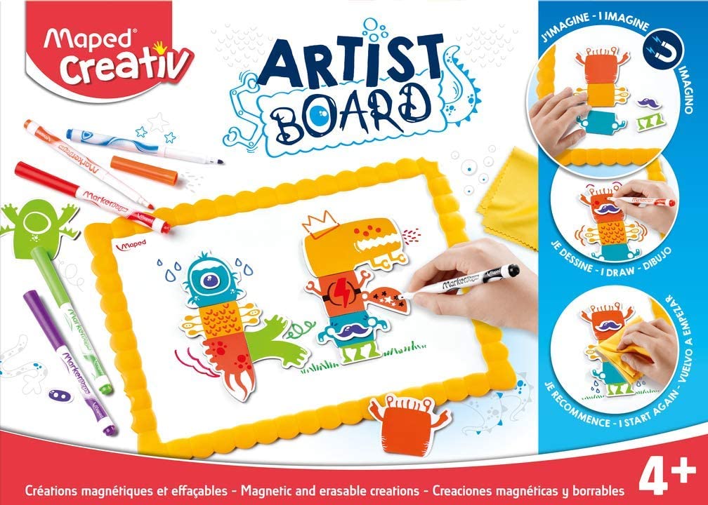 Maped Creativ Magnetic And Erasable Creations Artist Board