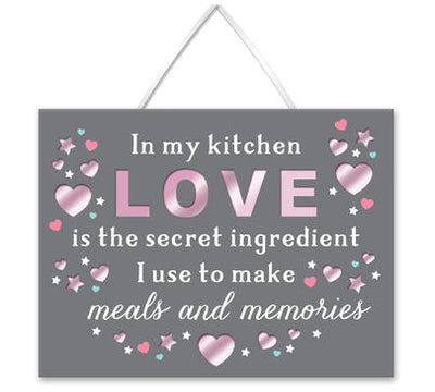 In My Kitchen Love Is The Secret Ingredient