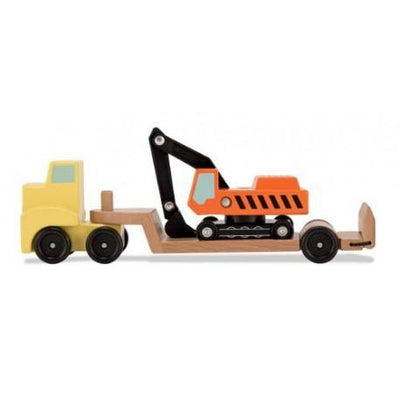 Wooden Low-Loader And Digger