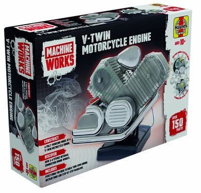 Motorcycle Engine V-Twin Machine Works Over 150 Parts