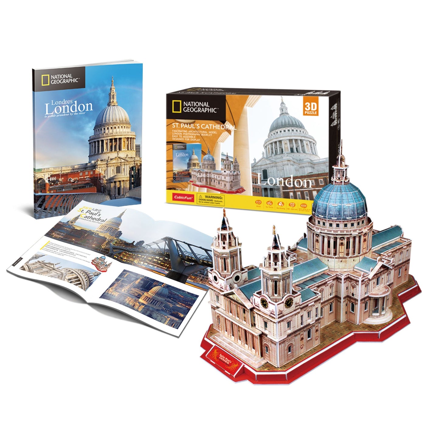 National Geographic St Pauls Cathedral 3D Jigsaw 107 Pcs