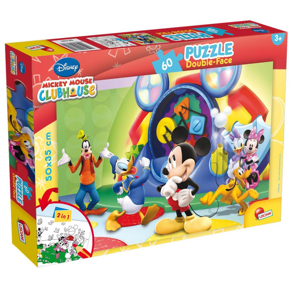 Double-Sided Mickey Puzzle 60Pcs