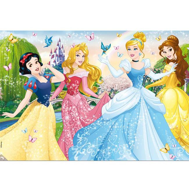 Double-Sided Disney Princess Puzzle 60Pcs
