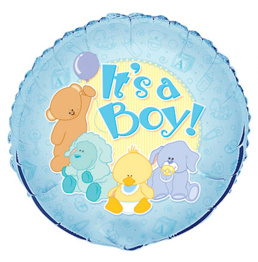 Helium Balloon - It`S A Boy 46Cm