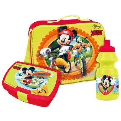 Disney Mickey Mouse Children'S Lunch Bag Set
