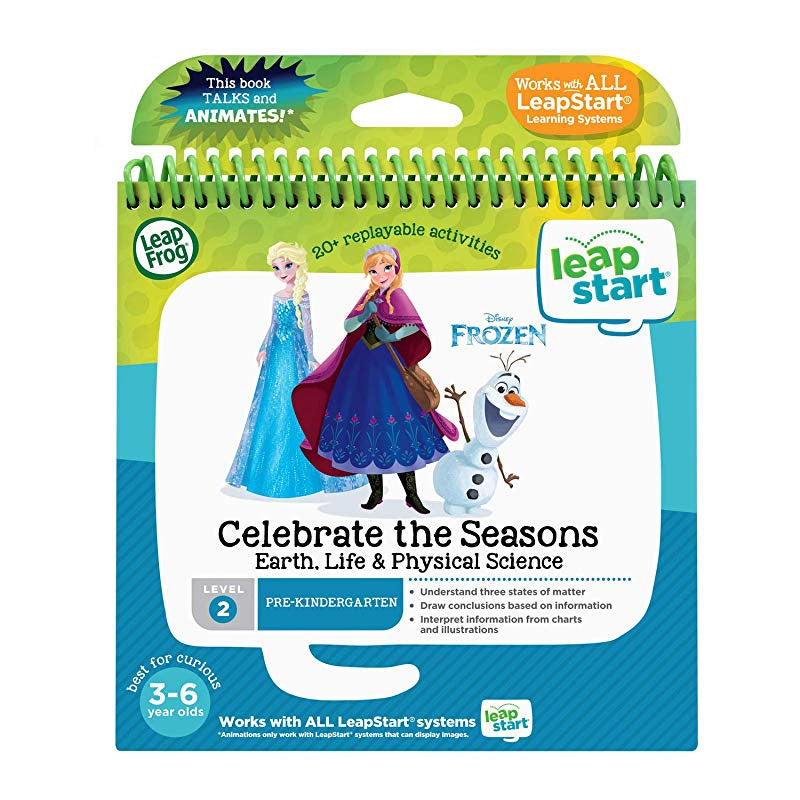 Leap Start Book - Frozen - Celebrate The Seasons 3D - 3-6 Years Old