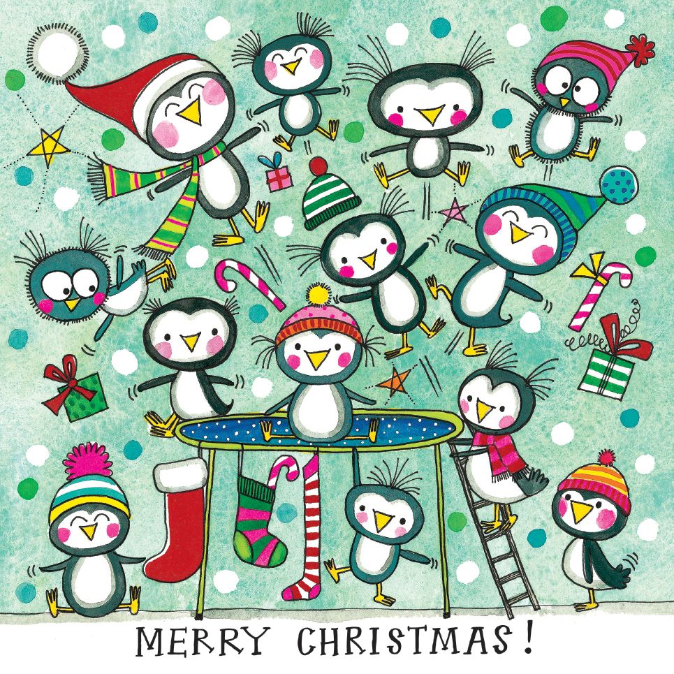 Christmas Jigsaw Card - Merry Christmas