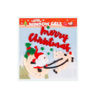 Window Gel Stickers - Merry Christmas