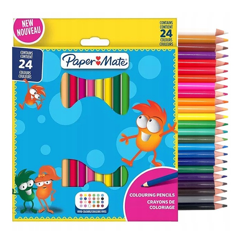 Paper Mate Colouring Pencils X24Pcs