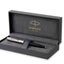 Parker Black Resin Chrome Trim Ballpoint Pen