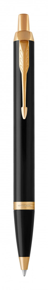 Parker Ballpoint Pen - Gloss Black Gold Trim