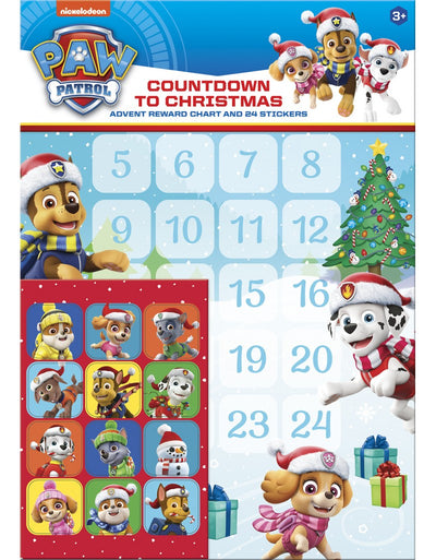 Paw Patrol Christmas Reward Chart