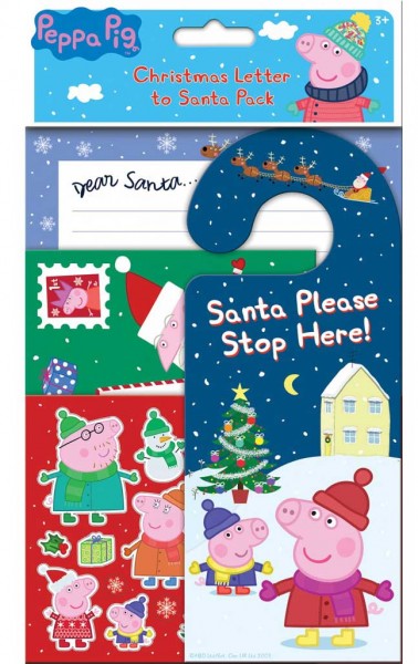 Peppa Pig Christmas Letter To Santa