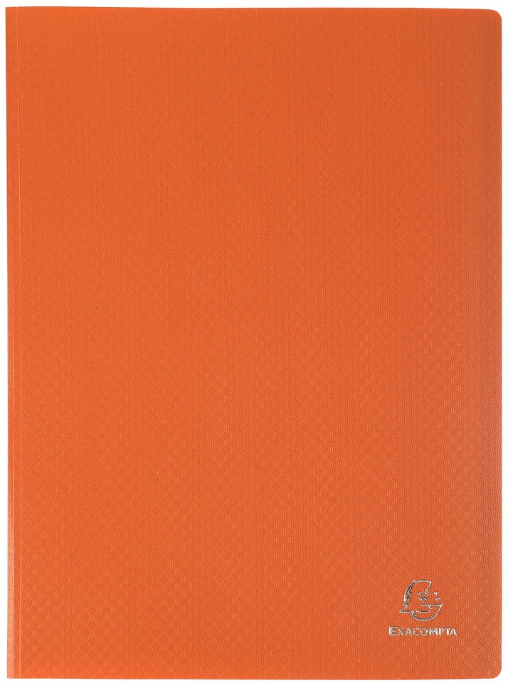 Display Book A4 Orange 20 Pockets 40 Views