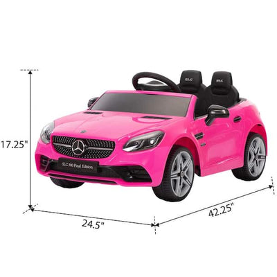 Mercedes Ride On Pink 12V - 2 Seater - Led Lights