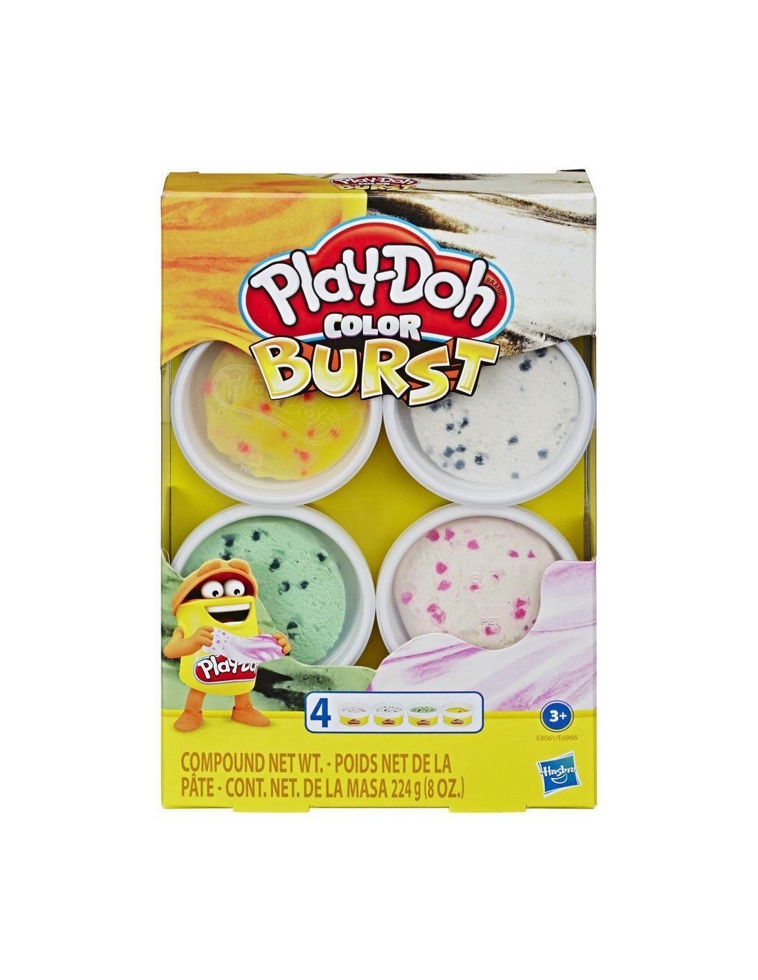 Play - Doh Colour Burst - Light  Colours