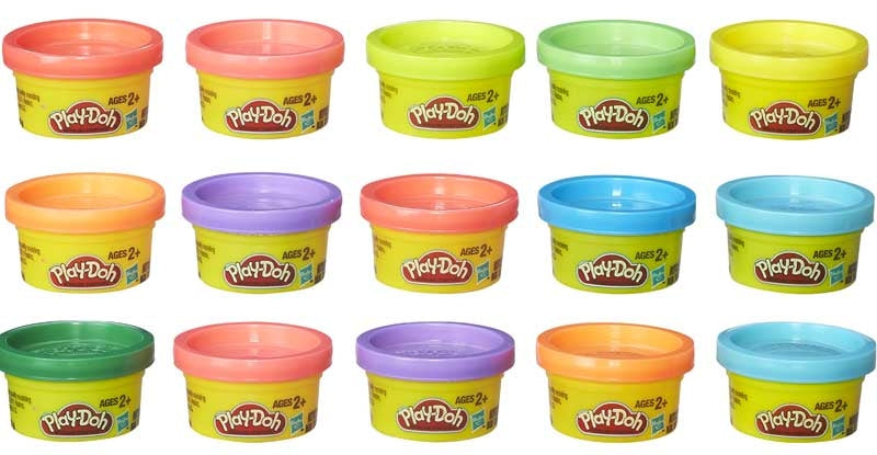 Play-Doh Party Bag 15 Cans And Stickers