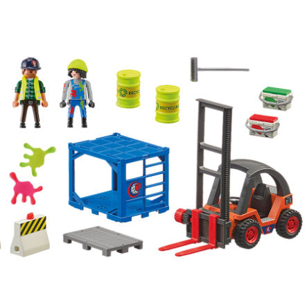 Forklift With Freight 70772