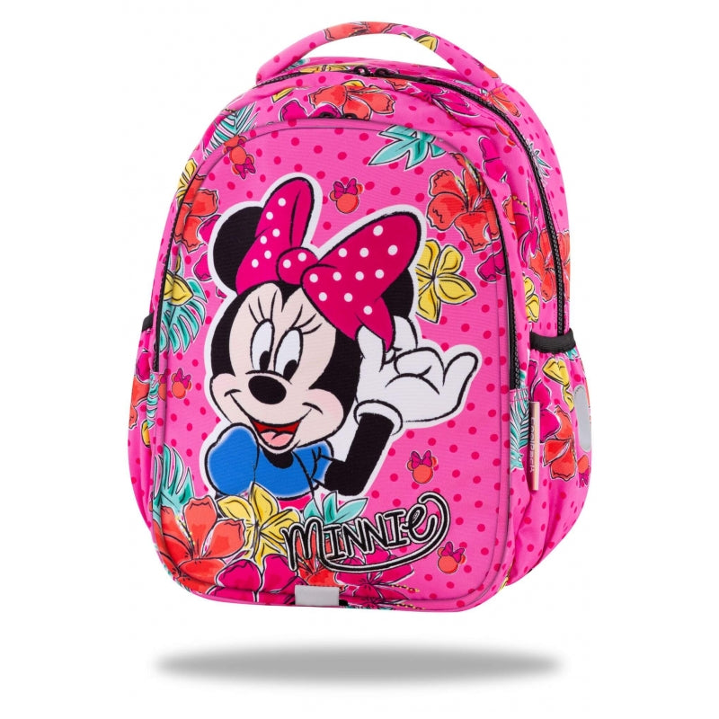 Minnie Mouse Joy Backpack 2 Zip Fit A4 Size