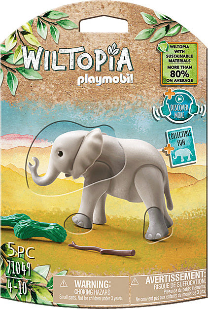 Playmobil Young Elephant X6Pcs 71049