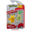 Pokemon Battle Figure - Pikachu And Chikorita