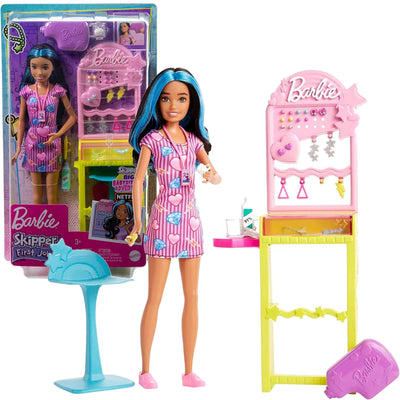 Barbie Skipper Doll And Ear-Piercer Set
