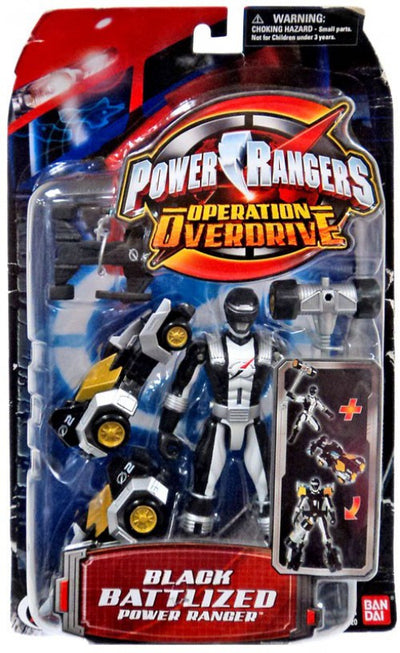Power Rangers Operation Overdrive 30cm Figure Black
